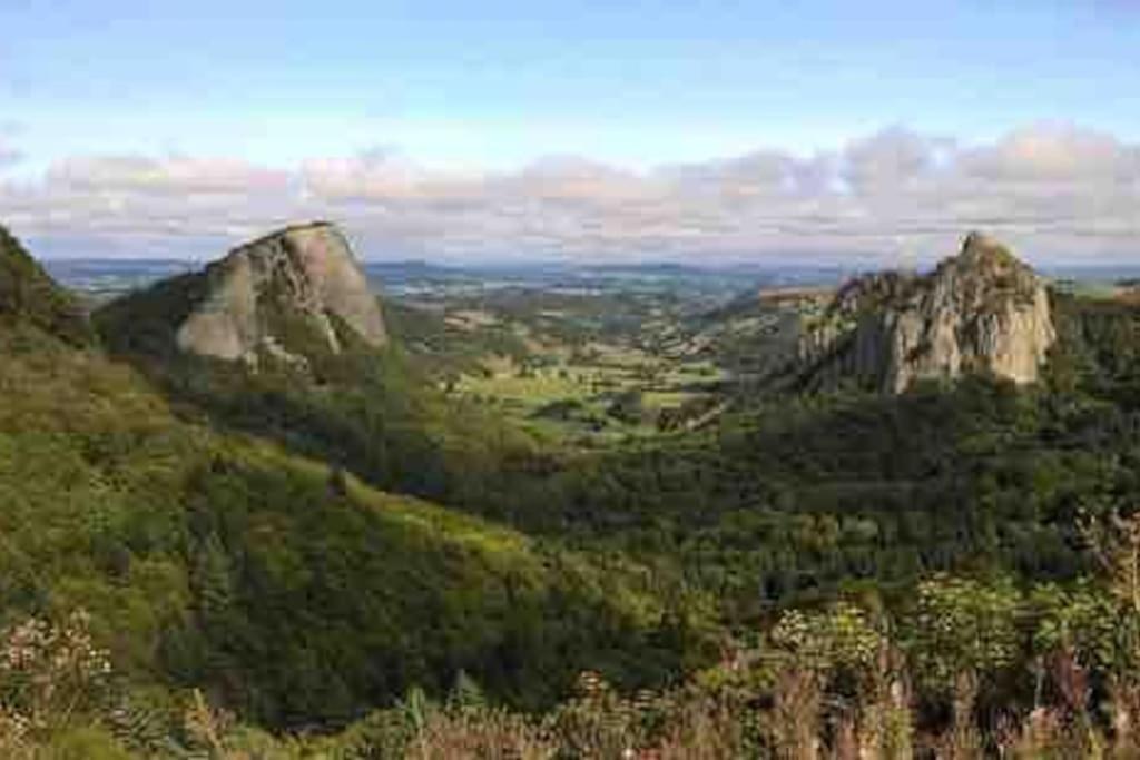 Вілла La Grange De La Gratade Rochefort-Montagne Екстер'єр фото